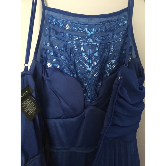 B. Darling prom dress, size 1/2, color royal blue - Picture 7 of 8